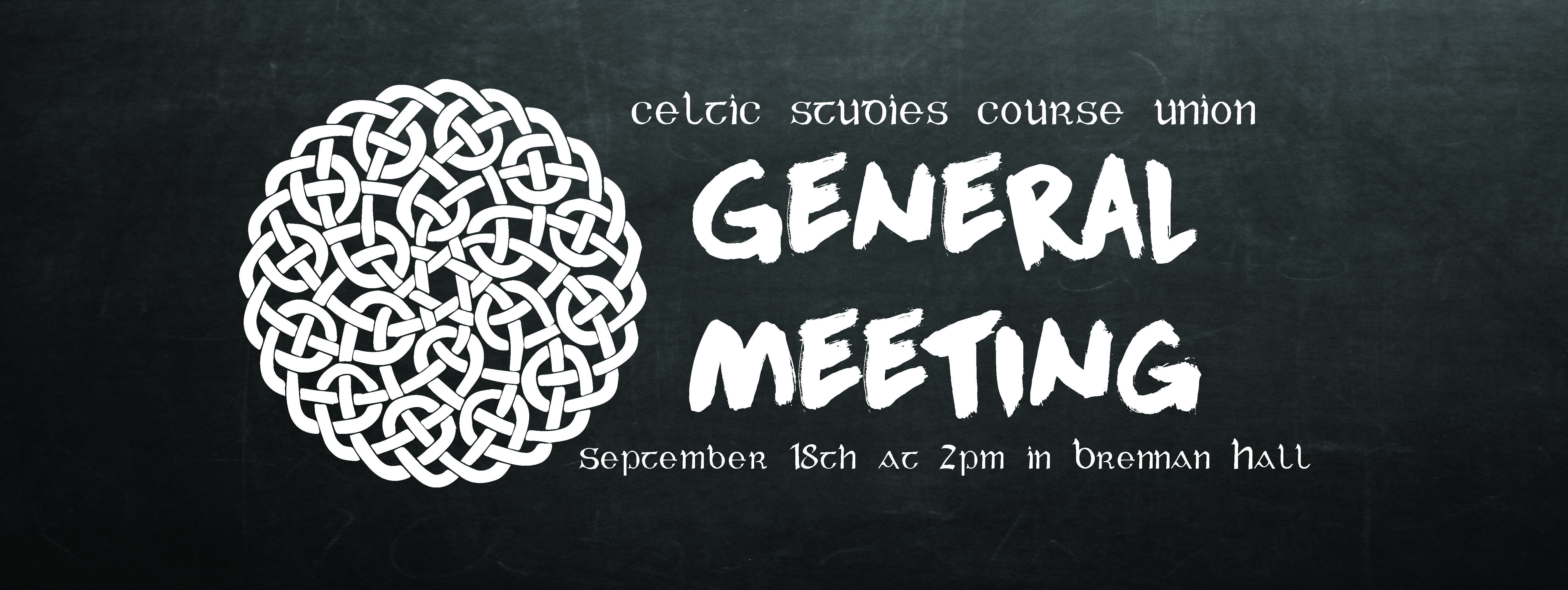 CSCU General Meeting Event Banner